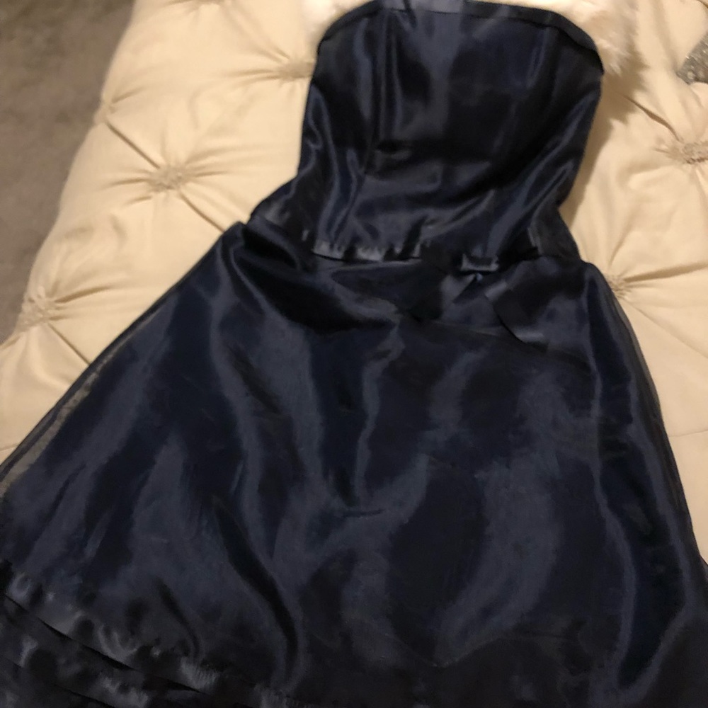 Strapless cocktail dress